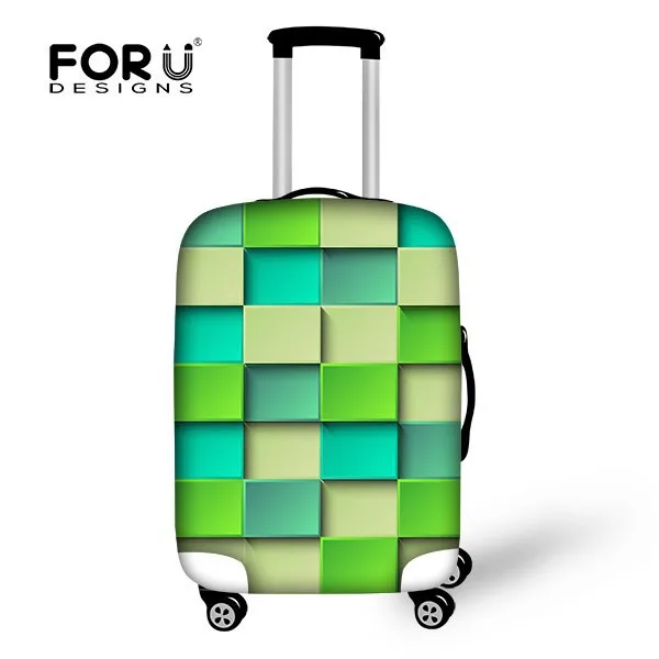 Halloween 3D Printing  Luggage Suitcase Covers Protection Trolley Bag Cover for Unisex,  Elastic Spandex Luggage Cover