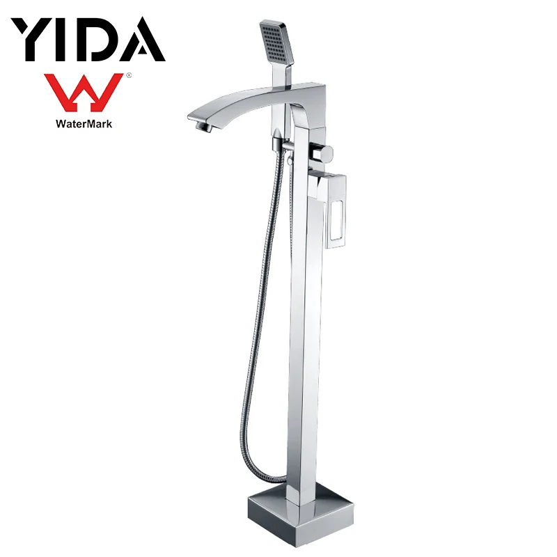 Australia Watermark bathroom water tap,wels matt color round bathtub faucet with shower