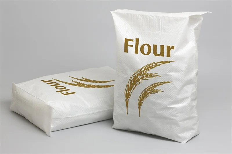 
Factory supply customized size pp woven packing flour bag 