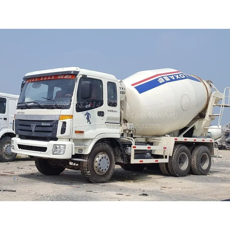 
Used 12 m3 Foton Concrete mixer truck sale in China 