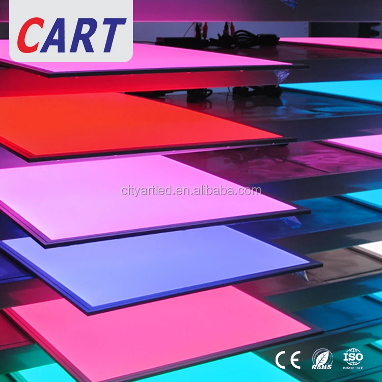 RGB/RGBW/RGB+CCT/RGBWW milight Control Color Temperature Adjustable RGBW Colour Changing 2X4 60x120 LED Light Panel