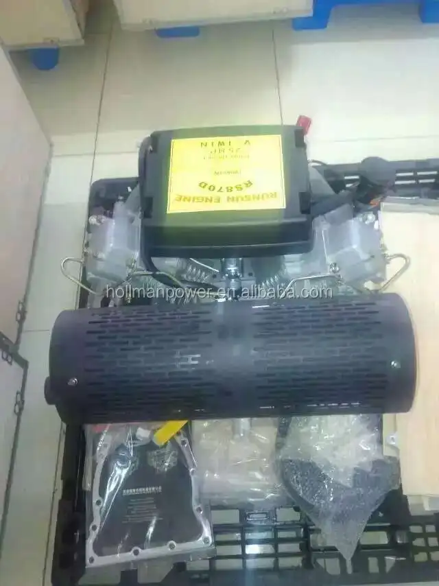 4 Stroke 25hp air-cooled v-twin diesel engine for sale