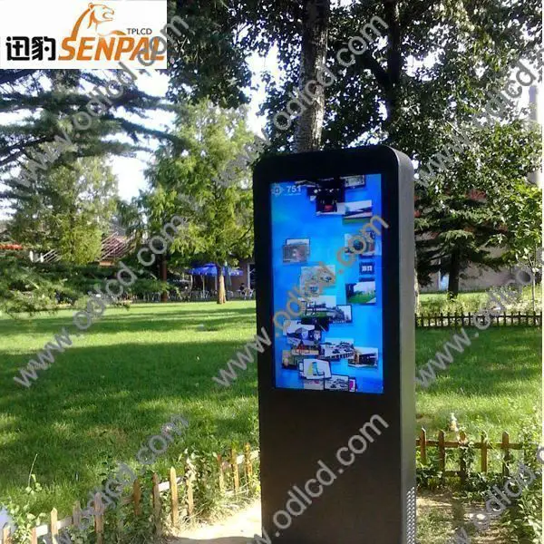 водонепроницаемый жк-монитор ресторан на открытом воздухе знаки дисплей наруёная жк-экран