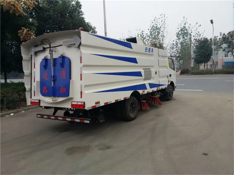dongfeng DFAC brand LHD RHD multi-function road washing and sweeping truck sweeper truck