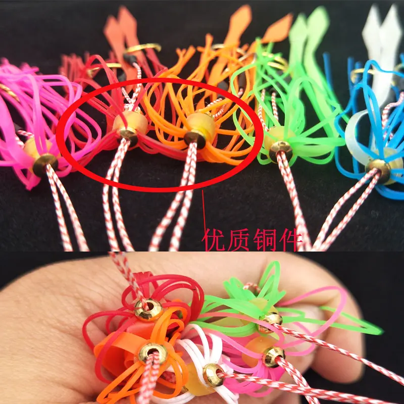 New product high carbon steel assist hook fishing hook silicone skirt fishing accessories tackle slider jig hook