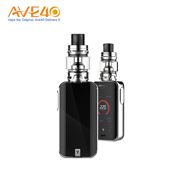 Горячая Распродажа вейп 220 Вт Vaporesso Luxe TC стартовый комплект с двумя высокоскоростными
