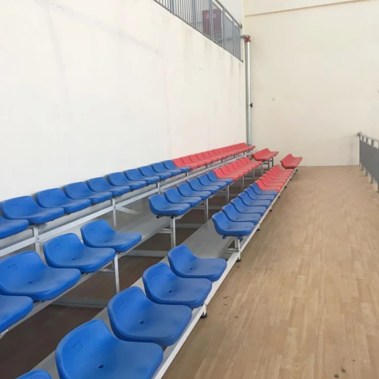 Temporary grandstand metal structure stadium bleachers