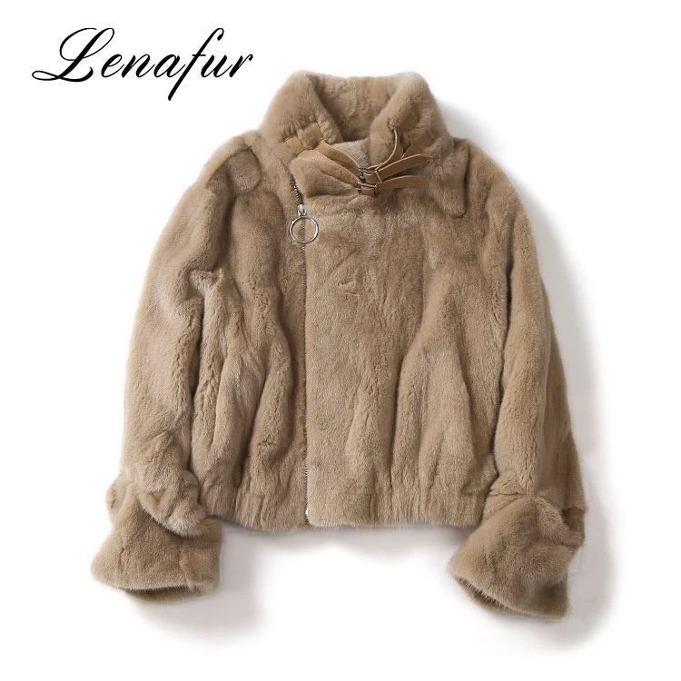Wholesale Parka Clothing Modern Mink Coat for Women
