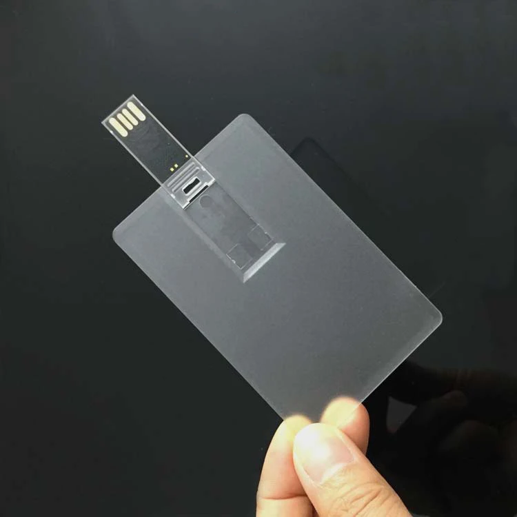 Gitra Transparent Card Flash Memory  Credit Card Size Usb Memory Stick Business Card