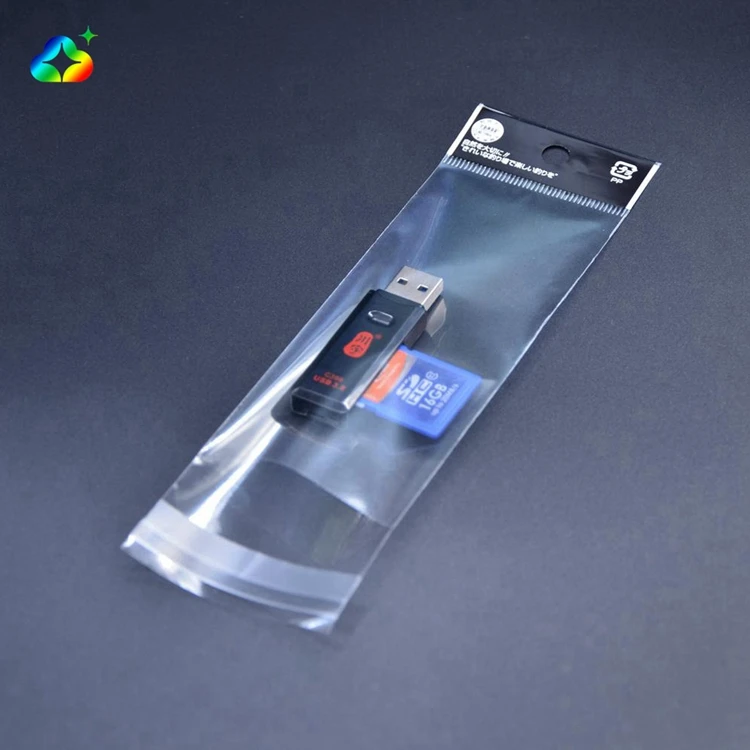 OEM Custom Small Transparent Self Adhesive Clear Plastic Poly Opp Packing Bags For Gift