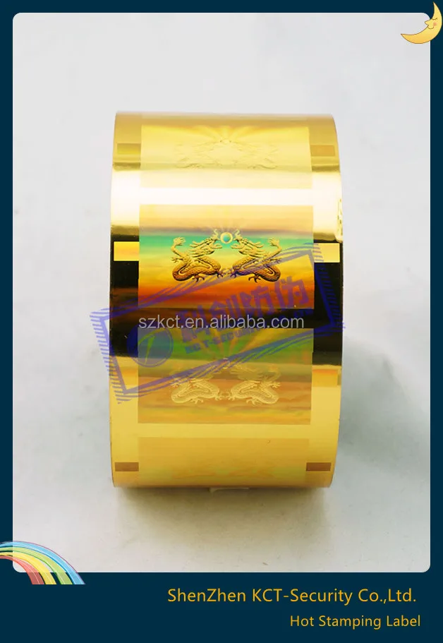 Custom Sticker Usage and Adhesive Sticker Type Hologram overlay