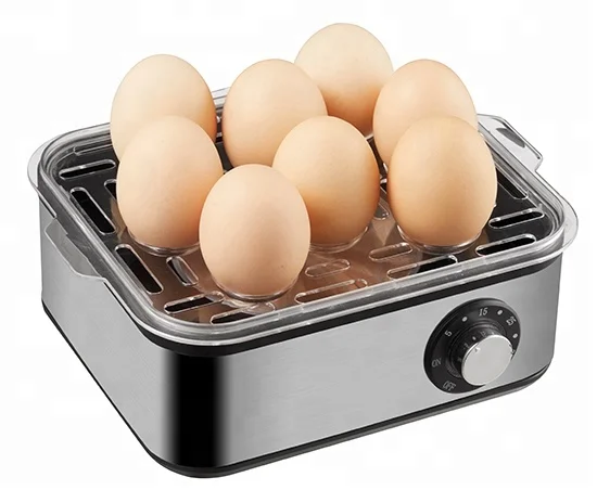 500W 16 Eggs 2 Layer Stainless Steel Multi-Function Egg Boiler Cooker