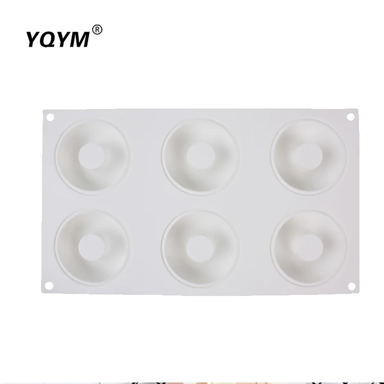 
High Quality loaf silicone Donut cookies mold silicone donut baking mold manufacturer 