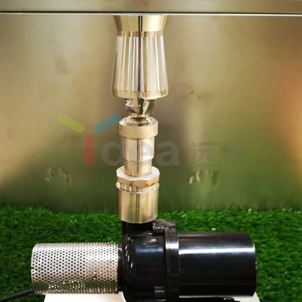 China DMX512 Control Variable Frequency Water Fountain Pump 24VDC for mini fountain