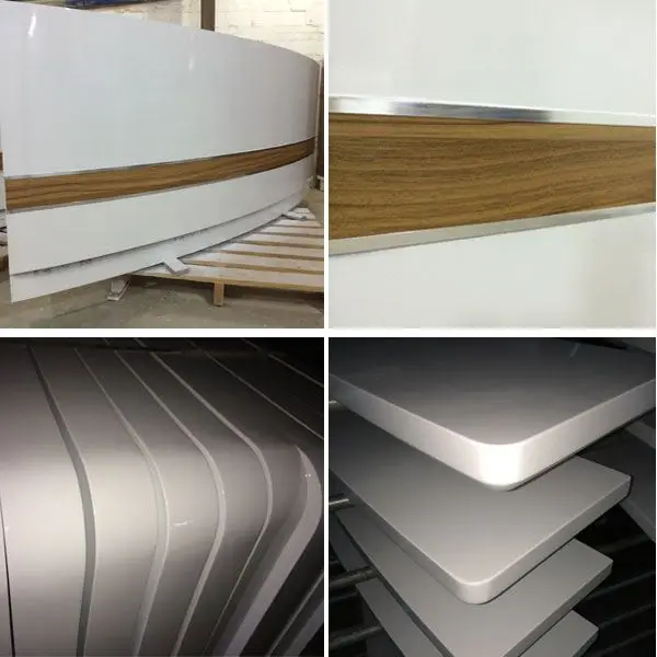 
White cheap reception desk beauty salon reception desk 