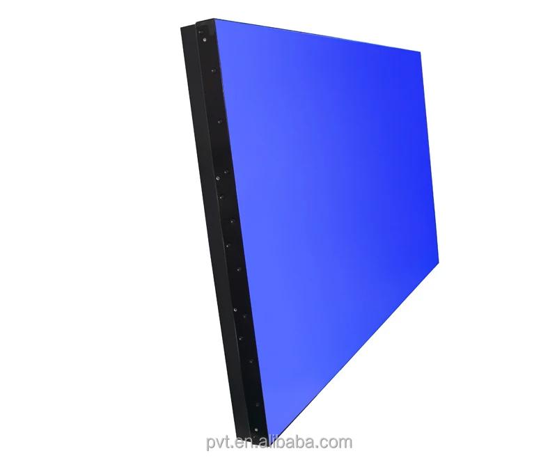 3x3 Lcd Floor Stand Video Wall Screen Transparent Lcd Display Indoor RS232 SDK Video Wall Tv Processor PVD 500 Cd/m2, 450cd/m2