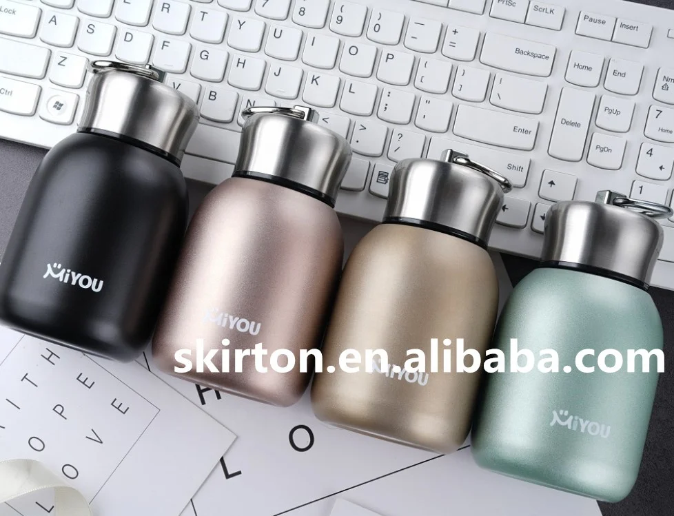 320ml cute lovely Stainless Steel Double kids love baby thermos keep warm cold