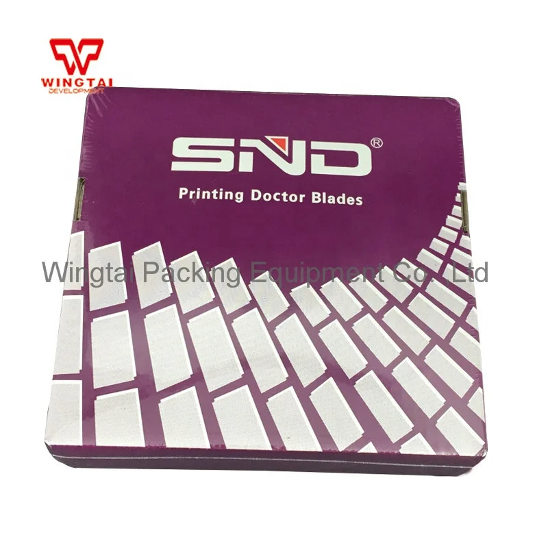 NEW Origin SND Carbon Steel Doctor Blades0.152mm/0.203mm For Gravure,Flexo Printing ,Paper Machine