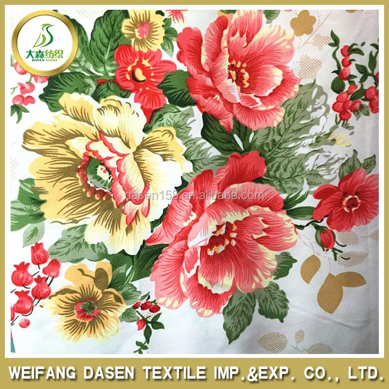 MICRO FIBER 100% POLYESTER urdu indian print Fabric