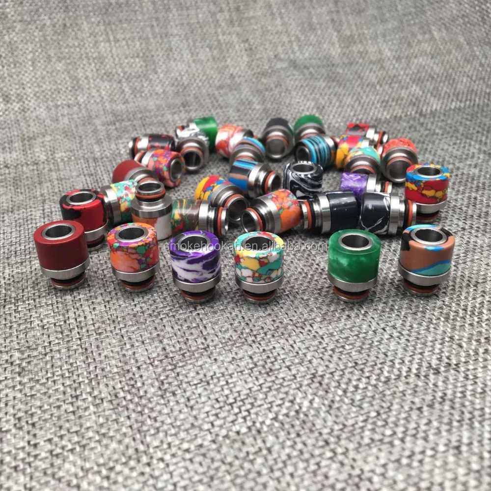 510 Drip Tips Skull Scorpion Spider Color Pattern Colorful Mouthpiece for E Cigarette E Cig Rebuildable Atomizer