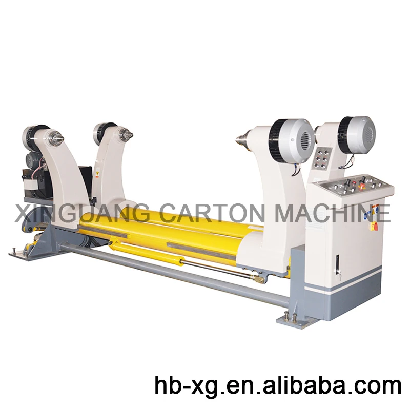 WJ150-1800 type five layer corrugated cardboard production line