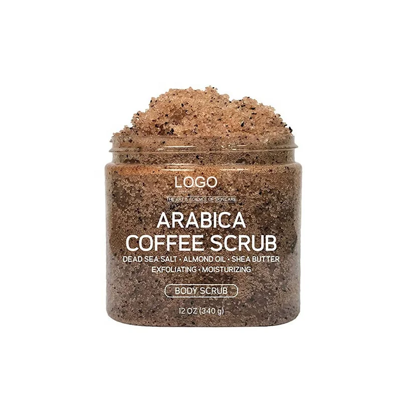 Guangzhou Cosmetic Manufacturer OEM Custom Body Scrub Private Label Organic Beauty Products Wholesale Exfoliating Coffee Scrub
