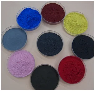 Electrostatic thermoset epoxy polyester 600C  high temperature appliance anti fire powder paint