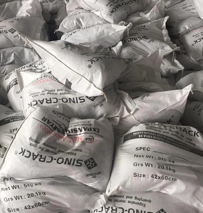 cracking powder for granite quarry