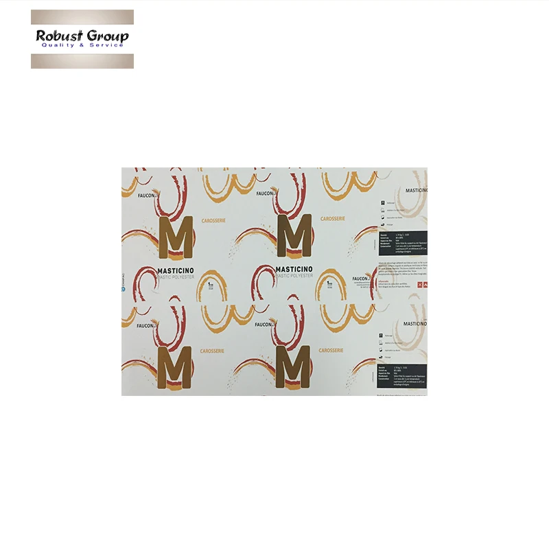 
Golden Lacquer Tinplate sheets for paint cans GR007 