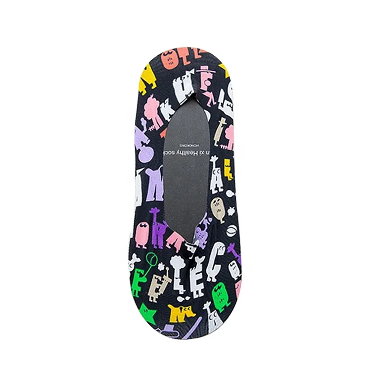 
Best Sales Non Slip Solid Color Custom Invisible No Show Socks For Men 