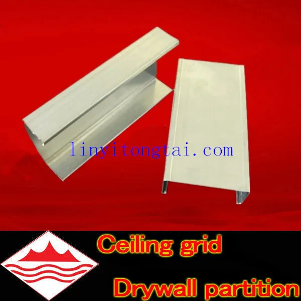 гипсокартон потолок основной канал 50/гипсокартон furring источник/гипсокартон стали обрешетке