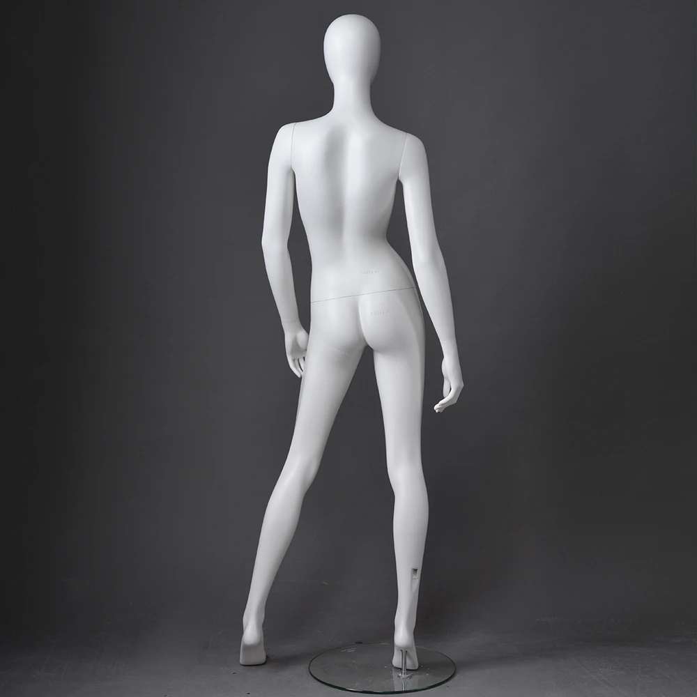 Абстрактный стоячий полноразмерный женский модный манекен для демонстрации женского платья manequins