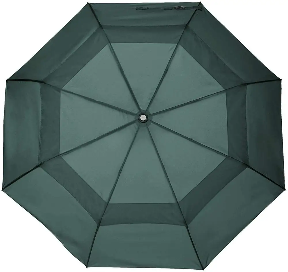 42inch Canopy automatically opens/closes at the touch of a button Umbrella with Wind Vent