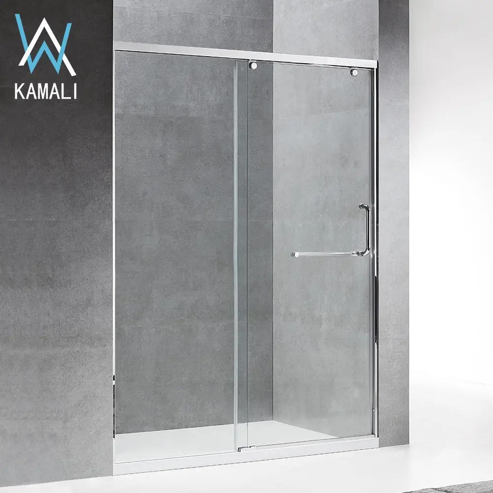 Пластиковые складные двери для душа Kamali Custom 1200 мм стеклянные из
