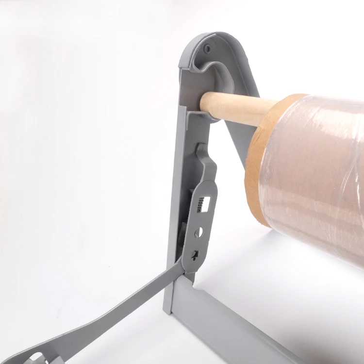 JH-Mech коричневый рулонный дозатор бумаги машина для упаковки подарков резак Диспенсер настольный