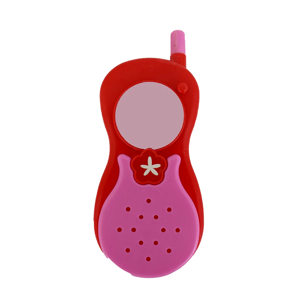 New style educational cartoon plastic Pink slider phone baby Toys for kid