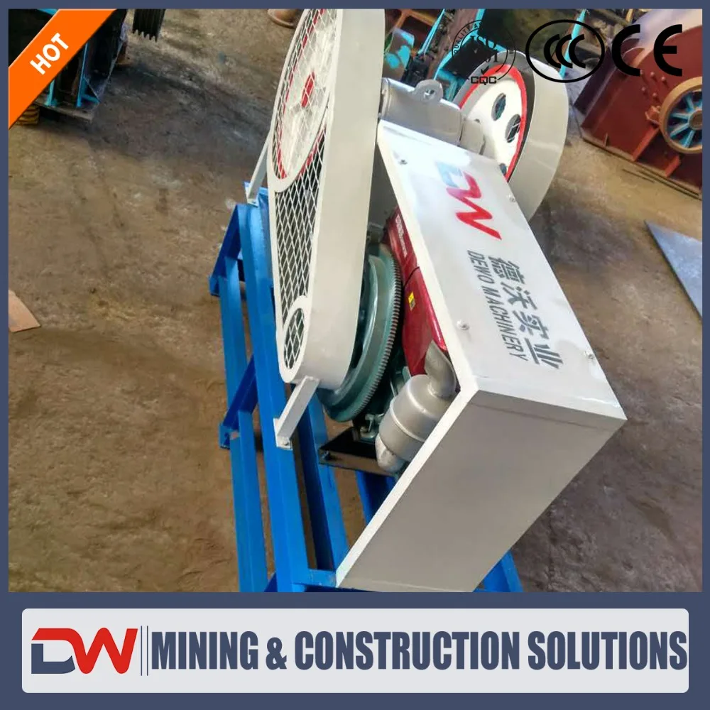 
Old Lab Used Small Scale Mini Concrete Portable Mobile Diesel Engine Gold Rock Stone Jaw Crusher Crushing Machine Price For Sale 