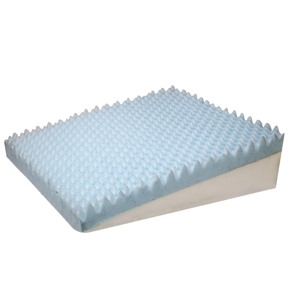 Factory Supply Memory Foam Wedge Bed Seat  Cushion Reading Cushion