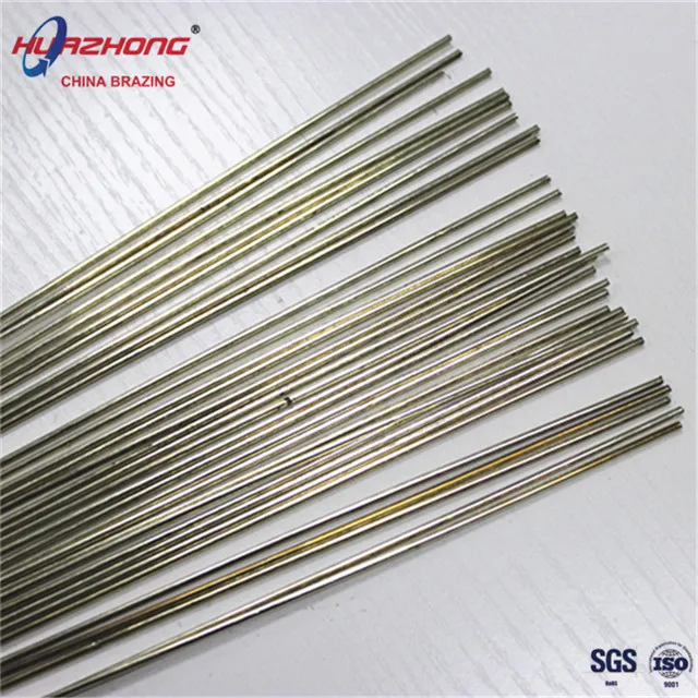 Silver Brazing Wire Rods for Hard Steel Alloys Low Melting Point Diamond Saw Blade Welding Solder Solid Bar Silver Brazing Rod