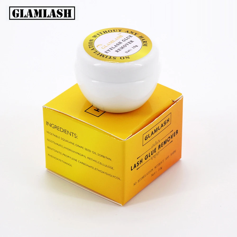 Средство для удаления клея ресниц GLAMLASH быстрое и безопасное средство
