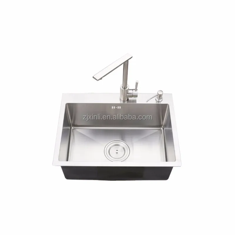 60*45 см кухонная раковина из нержавеющей стали SUS304