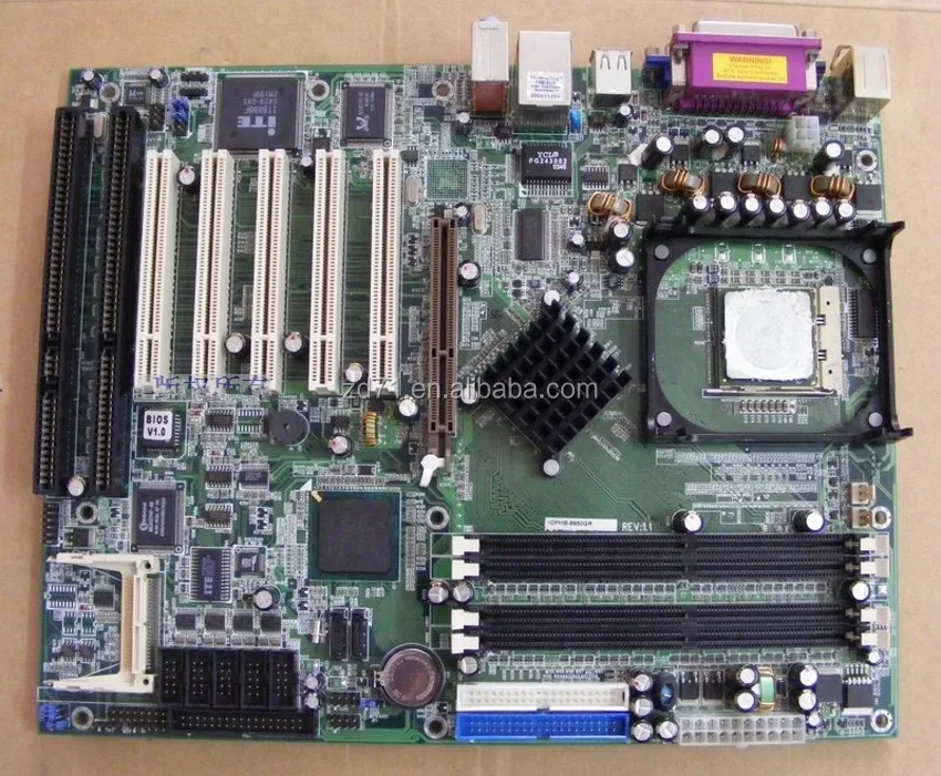 ICPMB-8650GR REV:1.1 865G industrial mainboard 2*ISA tested working