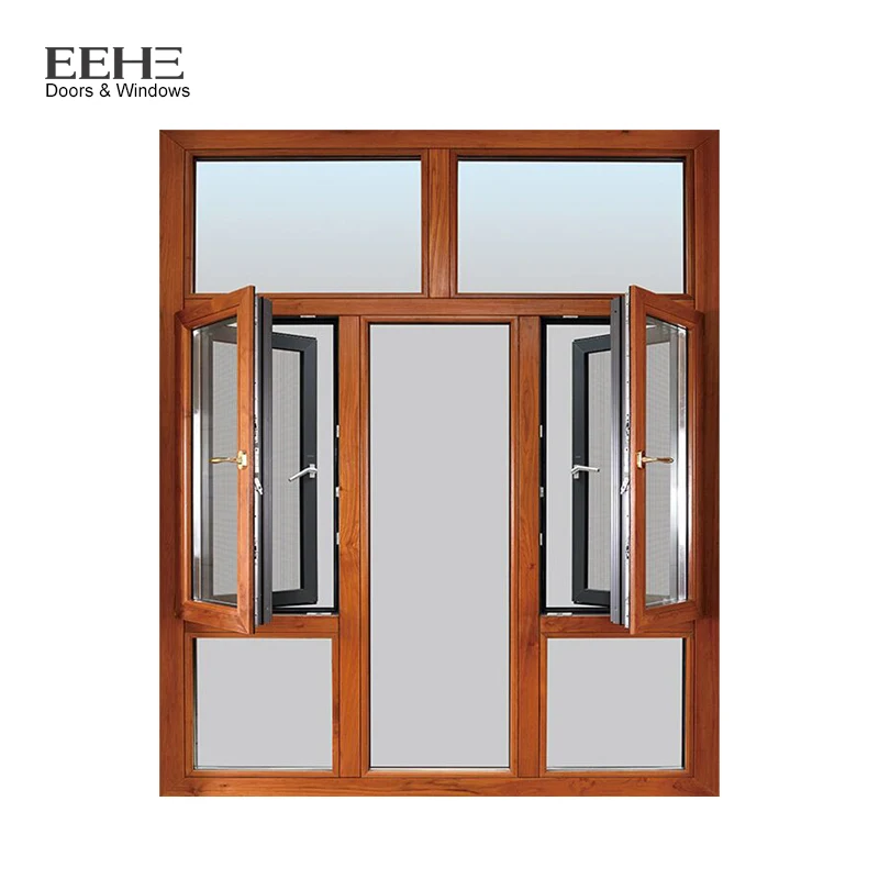 import aluminium casement window aluminium bronze color window