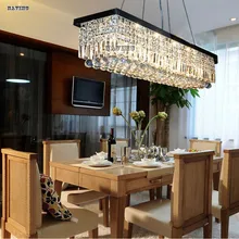 2015 New Modern Crystal Chandelier Pandent Lamp square shape lutre pendant light