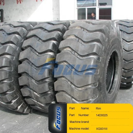 XGMA Wheel Loader XG931II  XG931III XG931H Spare Parts Tire 20B0006 17.5-25*12 GB2980-91