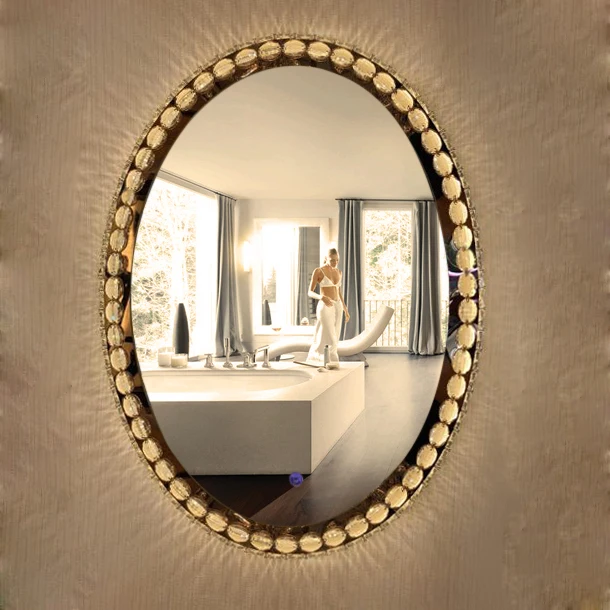  CE Modern Bathroom Bath LED touch smart Mirror Wall Light lamp