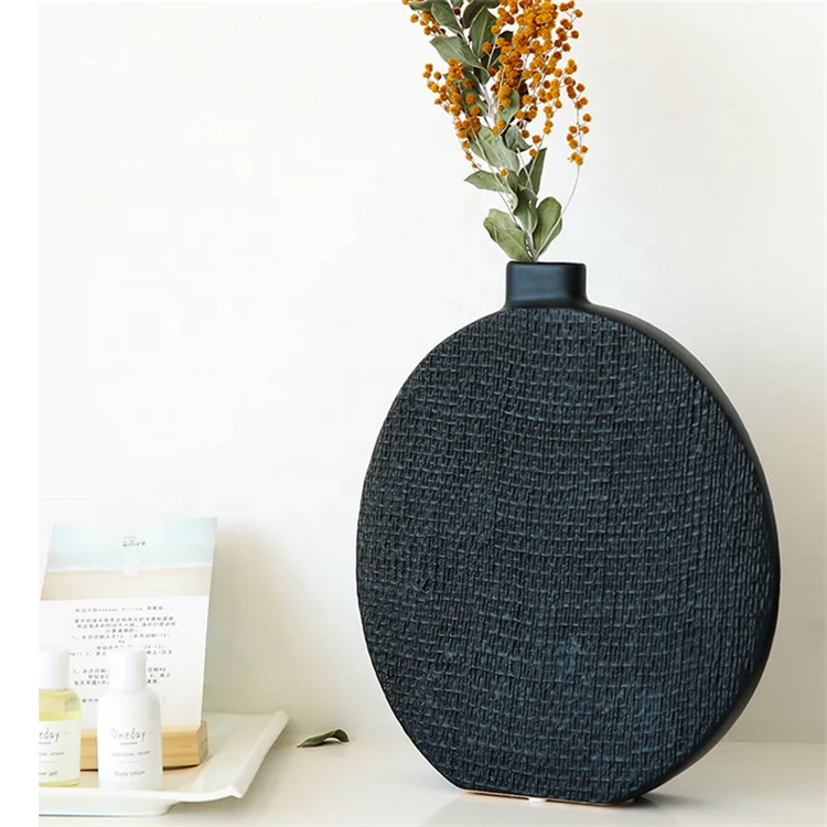 Hessian surface designs modern home goods decorative ceramic wedding flower vase