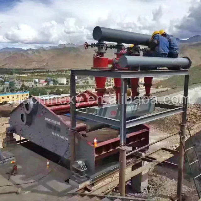 Речная Песочная транспортная dewatering вибрируя экран влажной кварцевого песка обезвоживания экран
