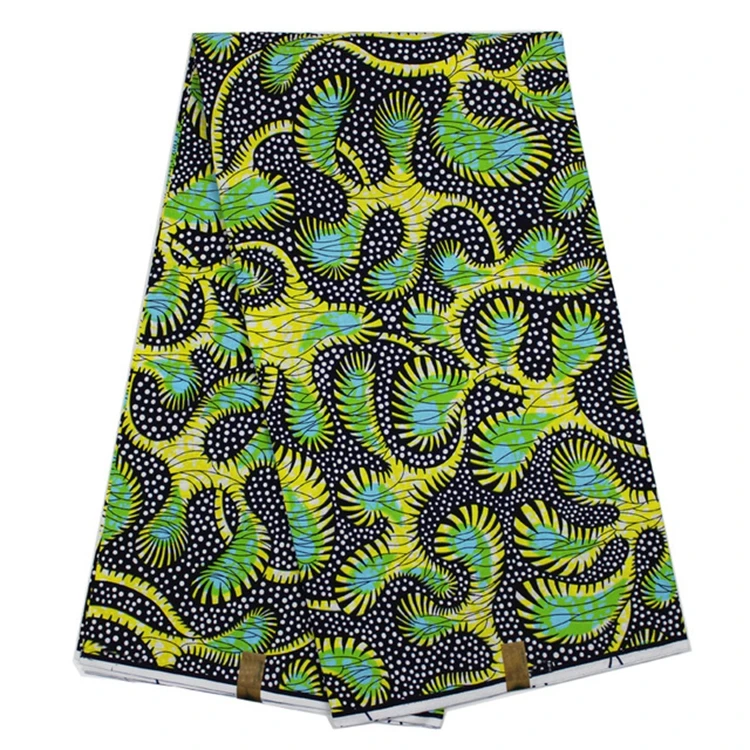 African wax prints holland real cotton wax print fabric for clothes