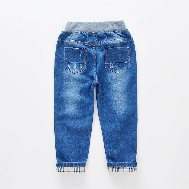 
DRNN1901B03 2019 New design kids jeans pant fashion blue boys jeans cheap wholesale kids jeans 